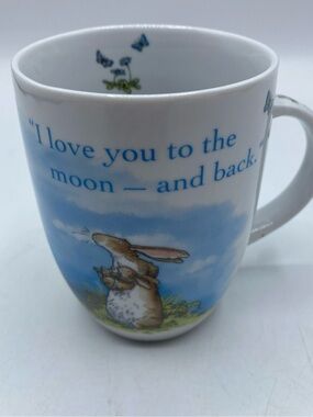 To The Moon & Back Guess How Much I Love You Mug Konitz Germany Bunny Coffee Cup